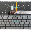 Bàn phím Laptop Dell Inspiron 13 5310, 5320, 5325, 5330 & Inspiron 14 5410, 5415, 5418, 5420, 5425, 5430 màu xám trắng có LED – nút LXTP lớn (GEN 10, GEN 11, BH 6TH)