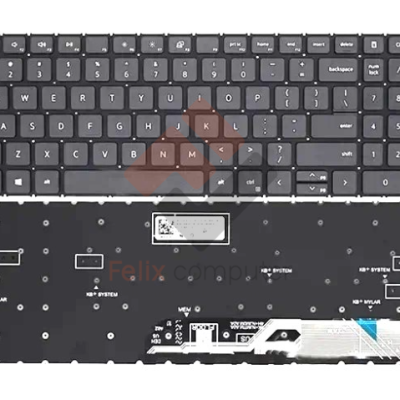 Bàn phím laptop Dell Inspiron 15 3511, 3515, 3520, 3521, 5510, 5515, 7510, 16 7610, Vostro 15 3510, 3515, 3520, 3525, 5510, 5515, 5620, 5625, 5630 (ZIN)