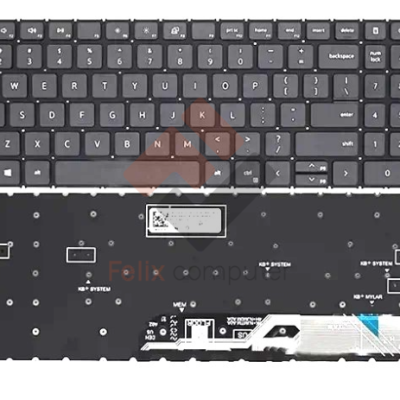 Bàn phím laptop Dell Inspiron 3511, 3515, 3520, 3521, 5510, 5515, 7510, 7610, Vostro 3510, 3515, 3520, 3525, 5510, 5515, 5620, 5625, 5630 (ĐEN)