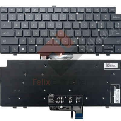 Bàn phím laptop Dell Latitude 7440 (2023) khuyết góc, LED, dòng Intel Gen 13 (BH 6TH)
