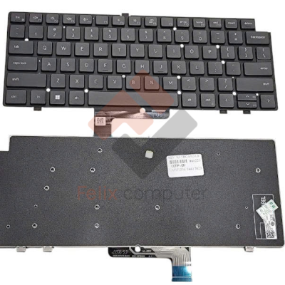 Bàn phím laptop Dell Latitude 7440 (2023) khuyết góc, dòng Intel Gen 13